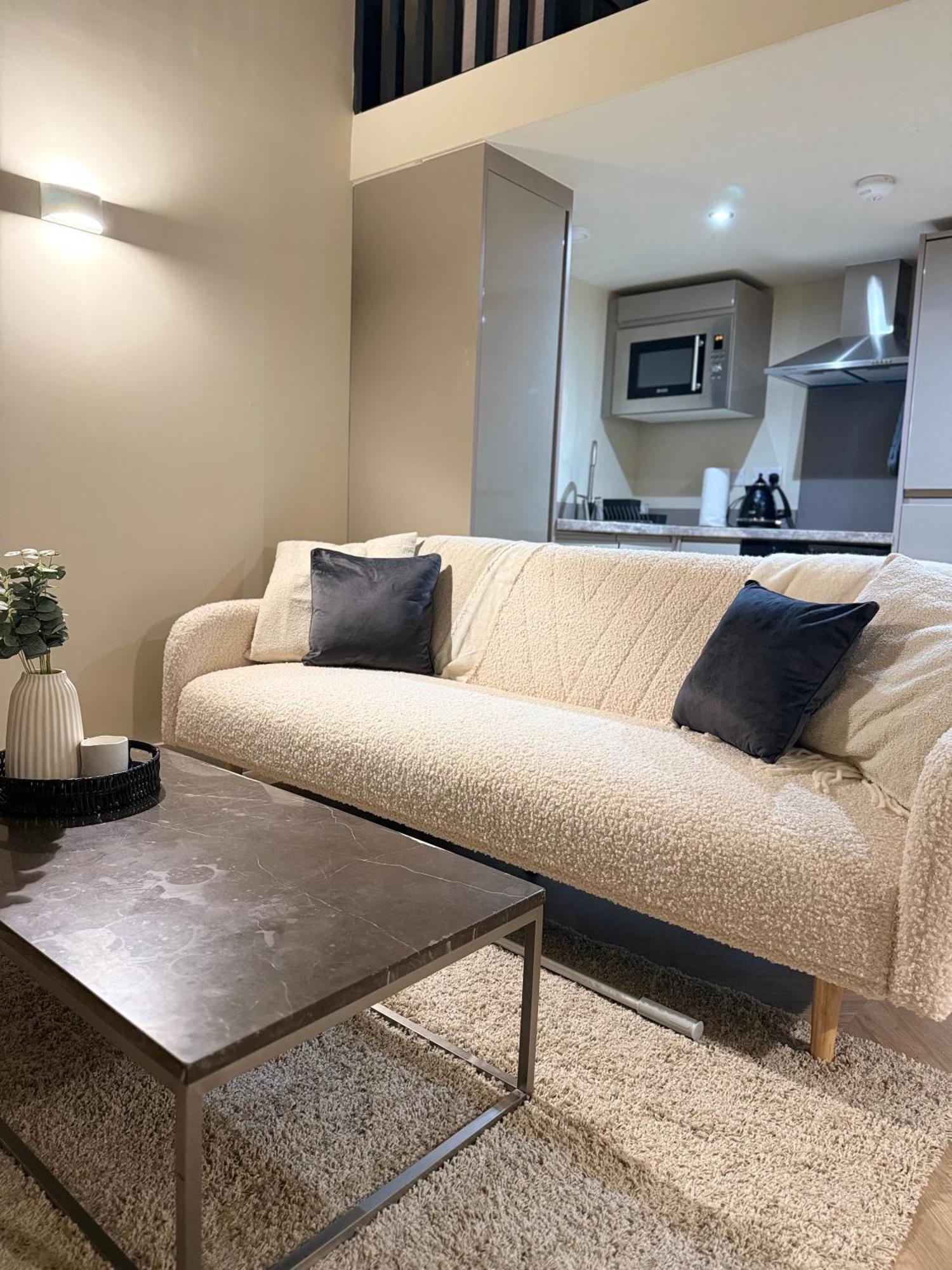 Cosy Mezzanine Apartment Leeds City Centre Kültér fotó